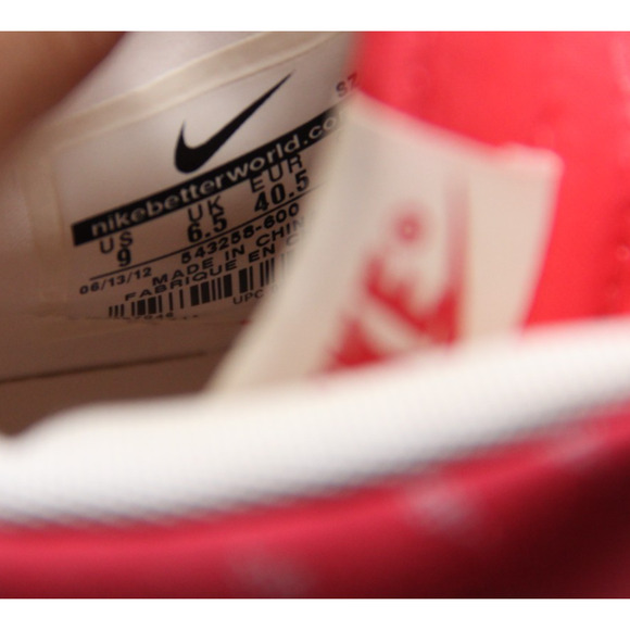 Nike Dunk Sky Hi Print Hidden Wedge Heel Shoes Womens Sz 9 Hyper Red 543258-600 - Picture 7 of 7